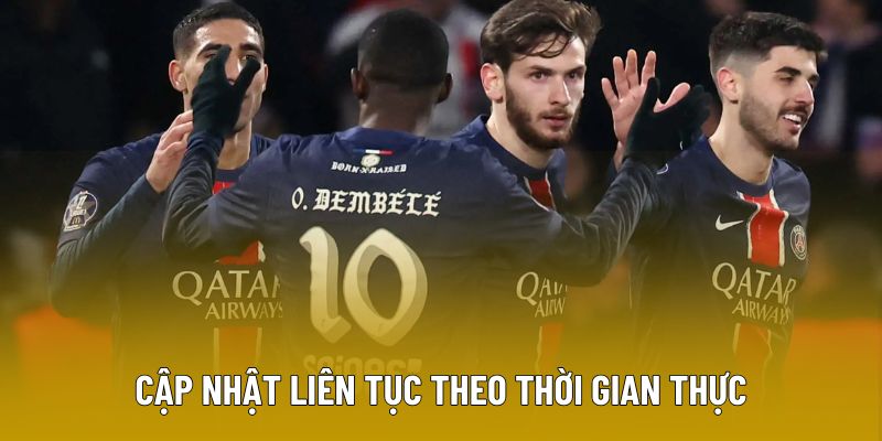 Lịch thi đấu liên tục được cập nhật